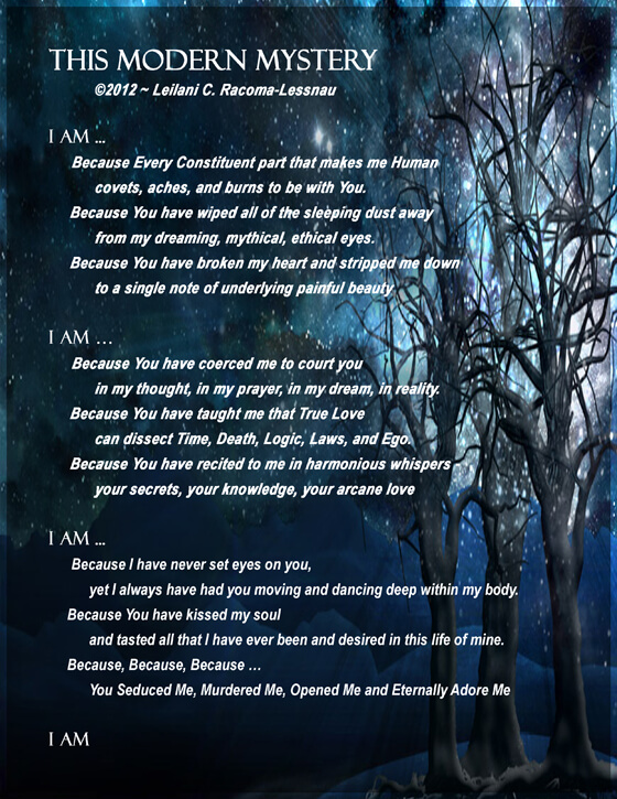 humanity, I AM, dreams, heart, beauty, thoughts, prayers, reality, true love, time, death ego, knowledge, Leilani C. Racoma-Lessnau