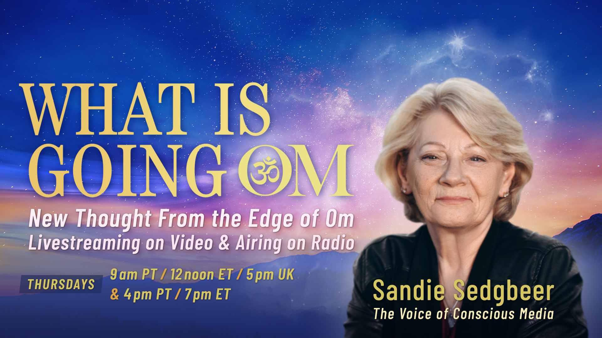 What Is Going OM Sandie Sedgbeer OMTimes Radio OMTimesTV