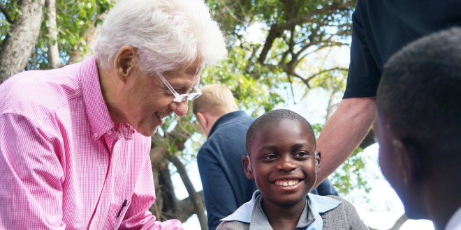 Starkey Hearing Foundation-Pres Bill Clinton-Zambia 2013-1