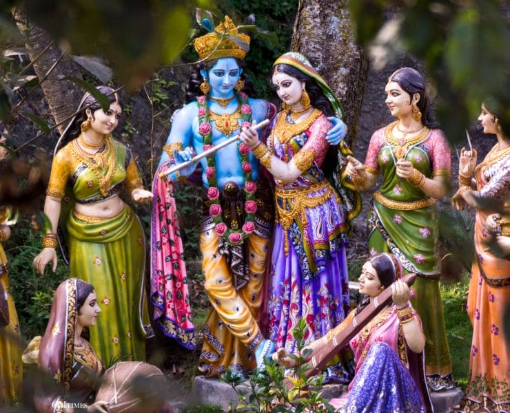 Radha and Krishna