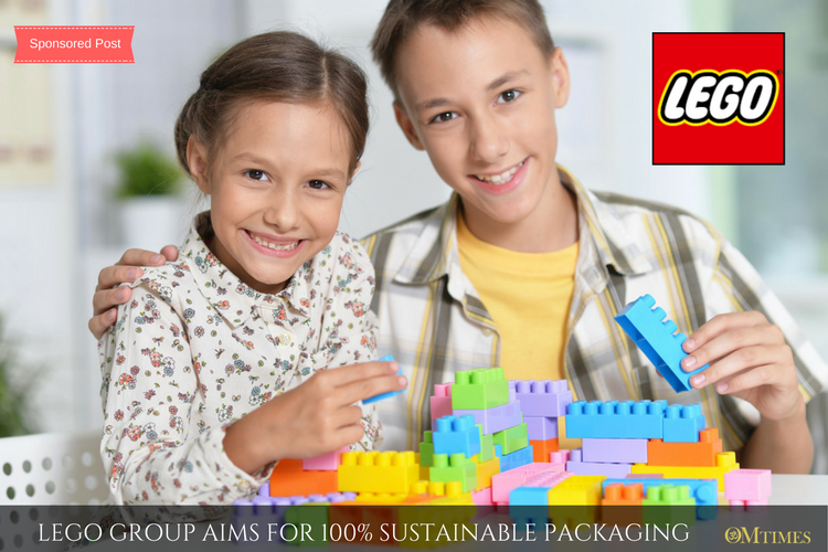 LEGO GROUP AIMS FOR 100% SUSTAINABLE PACKAGING BY 2025