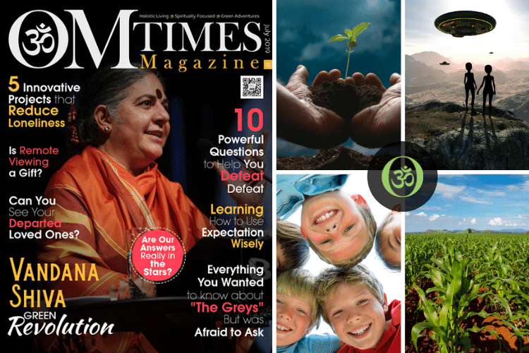 OMTimes Magazine July B 2019 Edition With Vandana Shiva - OMTimes Magazine