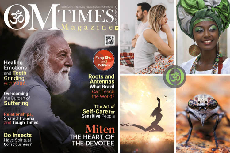 OMTimes Magazine October B 2019 Edition with Miten