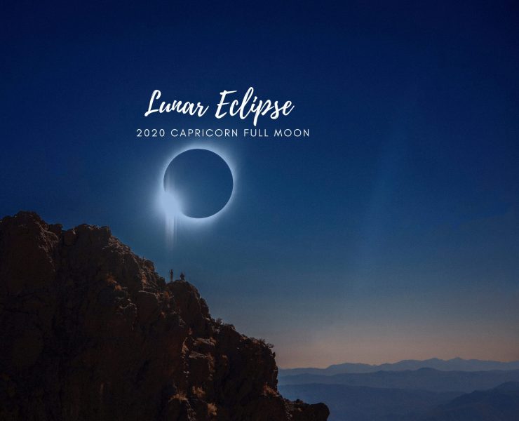 2020 Capricorn Full Moon Lunar Eclipse OMTimes