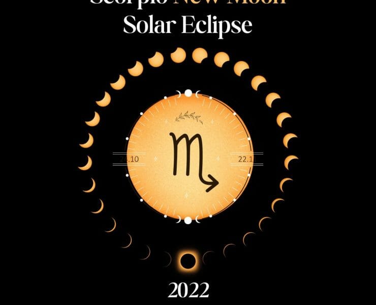 2022 Scorpio New Moon Solar Eclipse