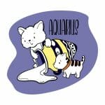 Cat Zodiac Aquarius