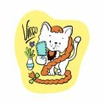 Cat Zodiac - Virgo
