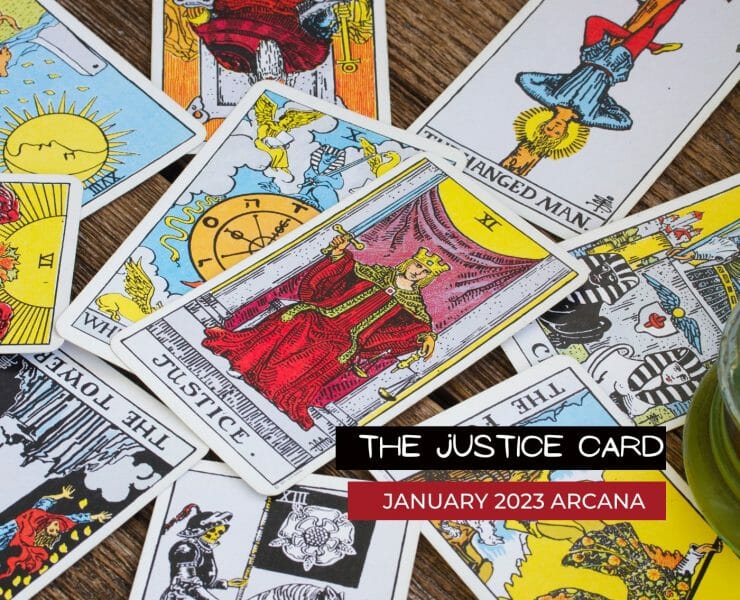 January Arcane: The Justice Card