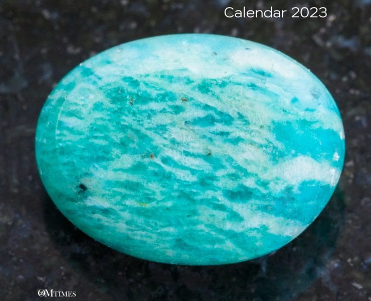 Gemstone Advent Calendar Day 20 - Amazonite