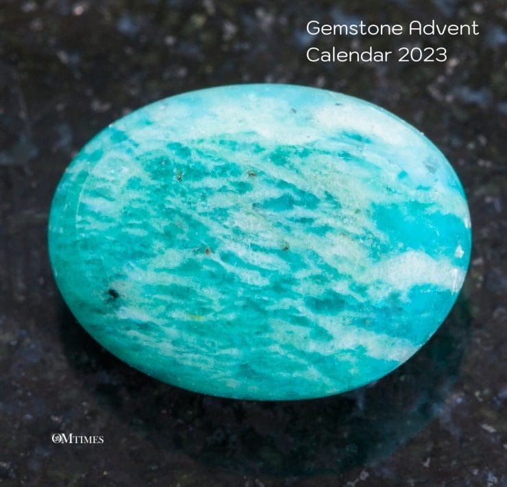 Gemstone Advent Calendar Day 20 - Amazonite