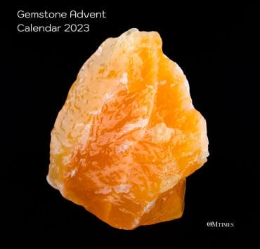 Gemstone Advent Calendar Day 20 - Lemon Calcite