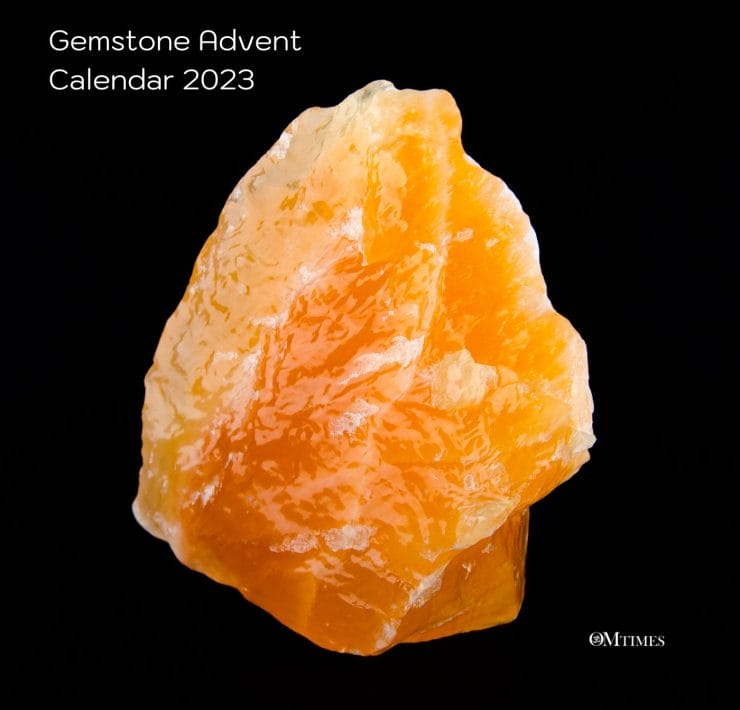 Gemstone Advent Calendar Day 20 - Lemon Calcite