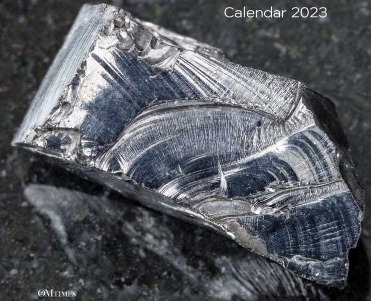 Gemstone Advent Calendar Day 22 - Shungite