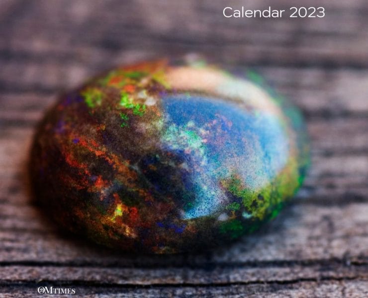 Black Opal Gemstone Advent Calendar