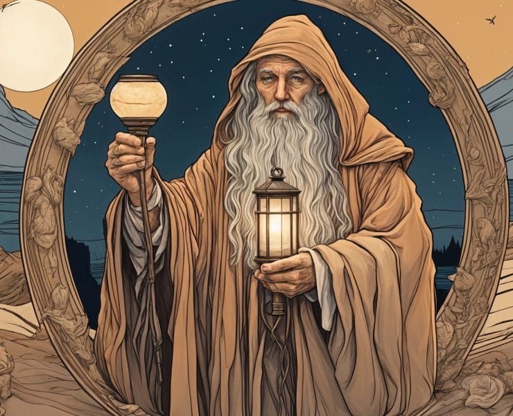 The Hermit Tarot Arcana September 2024