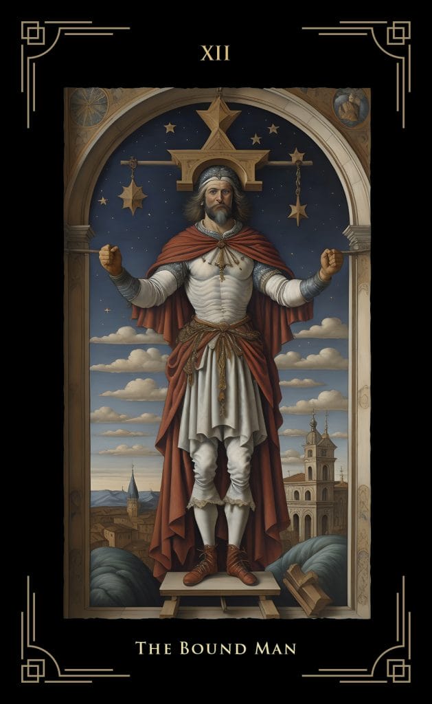 The Bound Man - Hidden Arcana Tarot