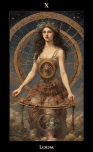 10 – The Loom – Hidden Arcana Tarot